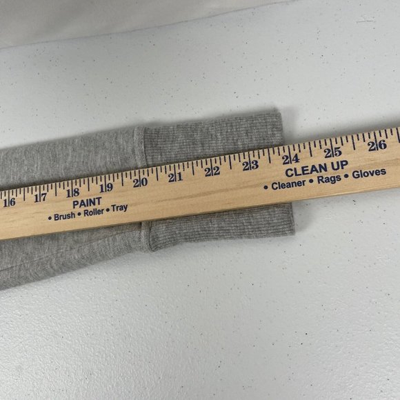 Athleta Nirvana Twist Front Pullover Women's Size Small Gray Athleisure Casual - Picture 10 of 12